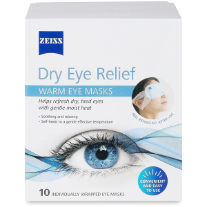 Zeiss Warm Eye Masks, 10 Count for Dry Eye Relief