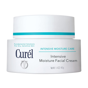 Curel Japanese Skin Care Intensive Face Moisturizer Cream, Face Lotion for Dry to Very Dry Sensitive Skin, For Women and Men, Anti-Aging Fragrance-Fre