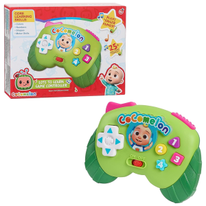 CoComelon Lots to Learn Game Controller, Preschool Learning and Education, Officially Licensed Kids Toys for Ages 18 Month by Just Play