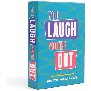 DSS Games You Laugh You're Out - The Official Family Game Where If You Laugh, You Lose. Great for Big Groups & Kids