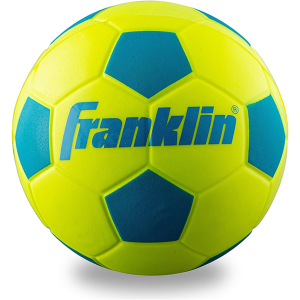 Franklin Sports Foam Soccer Ball - Perfect for Practice and Backyard Play - Best for First-Time Play and Small Kids - 6.5 inches