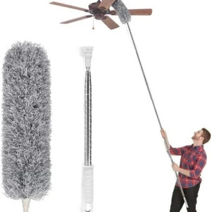Microfiber Grey Cleaning Duster Big Size