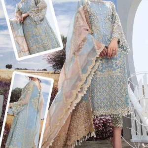 AGHA NOOR ORGANZA NET