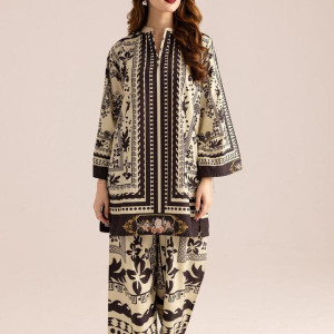 Noor Luxe Printed  Co-ord Set 2Pcs